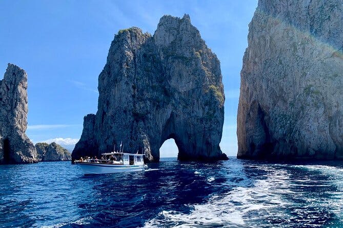 Full-Day Capri Island Cruise from Praiano, Positano or Amalfi